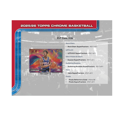 2025-26 Topps Chrome Basketball Breaker's Delight Box