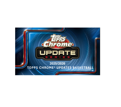 2025-26 Topps Chrome Update Series Basketball Hobby 12-Box Case