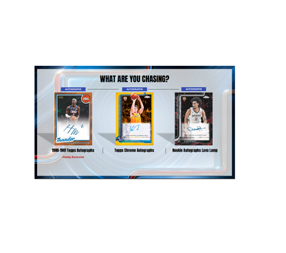2025-26 Topps Chrome Update Series Basketball Breaker's Delight Box
