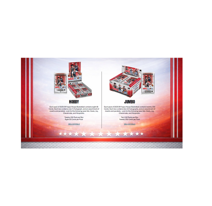 2025-26 Topps NBA Hoops Basketball Hobby Jumbo 8-Box Case