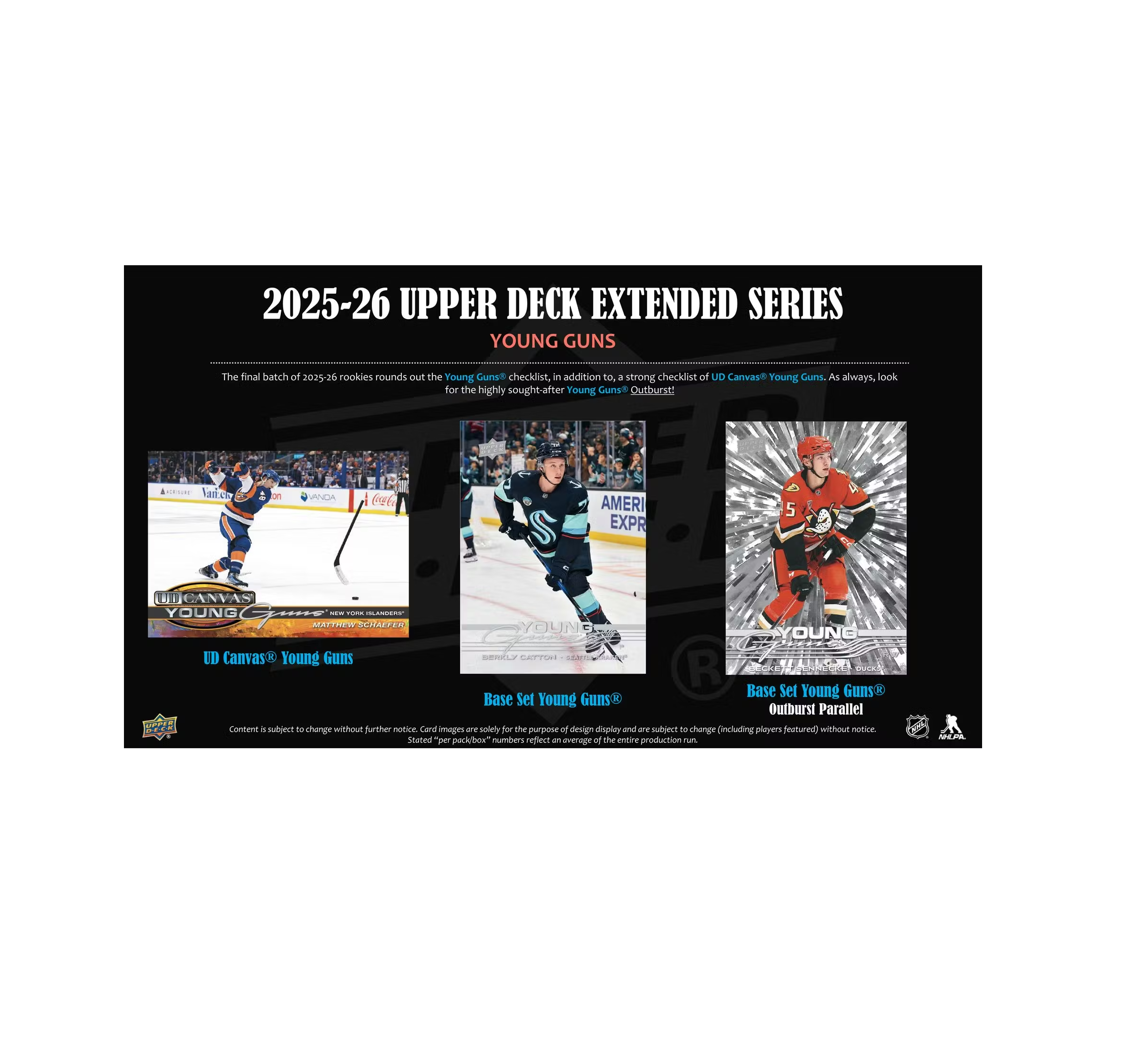 2025-26 Upper Deck Extended Series Hockey Blaster 20-Box Case