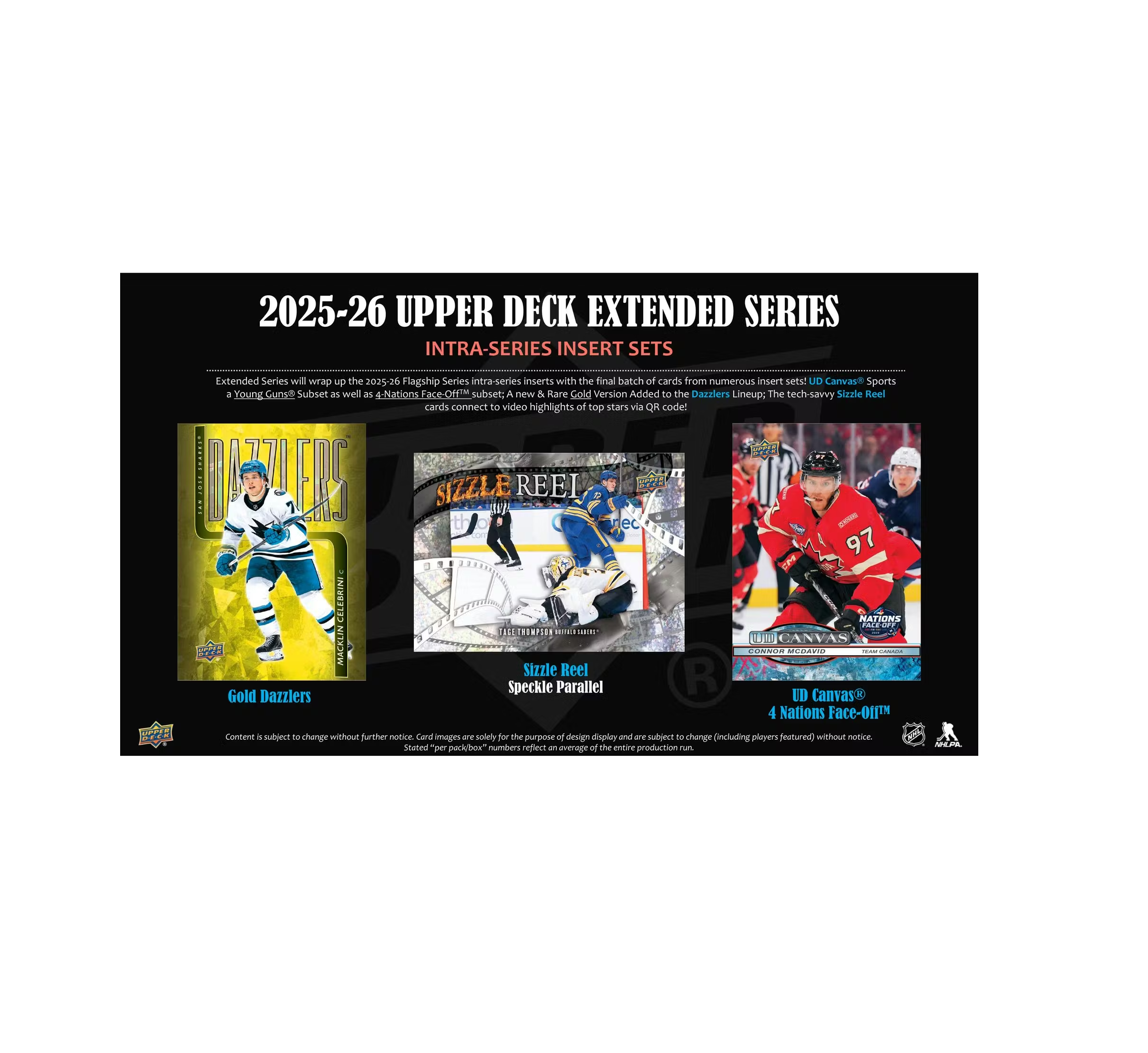 2025-26 Upper Deck Extended Series Hockey Blaster 20-Box Case