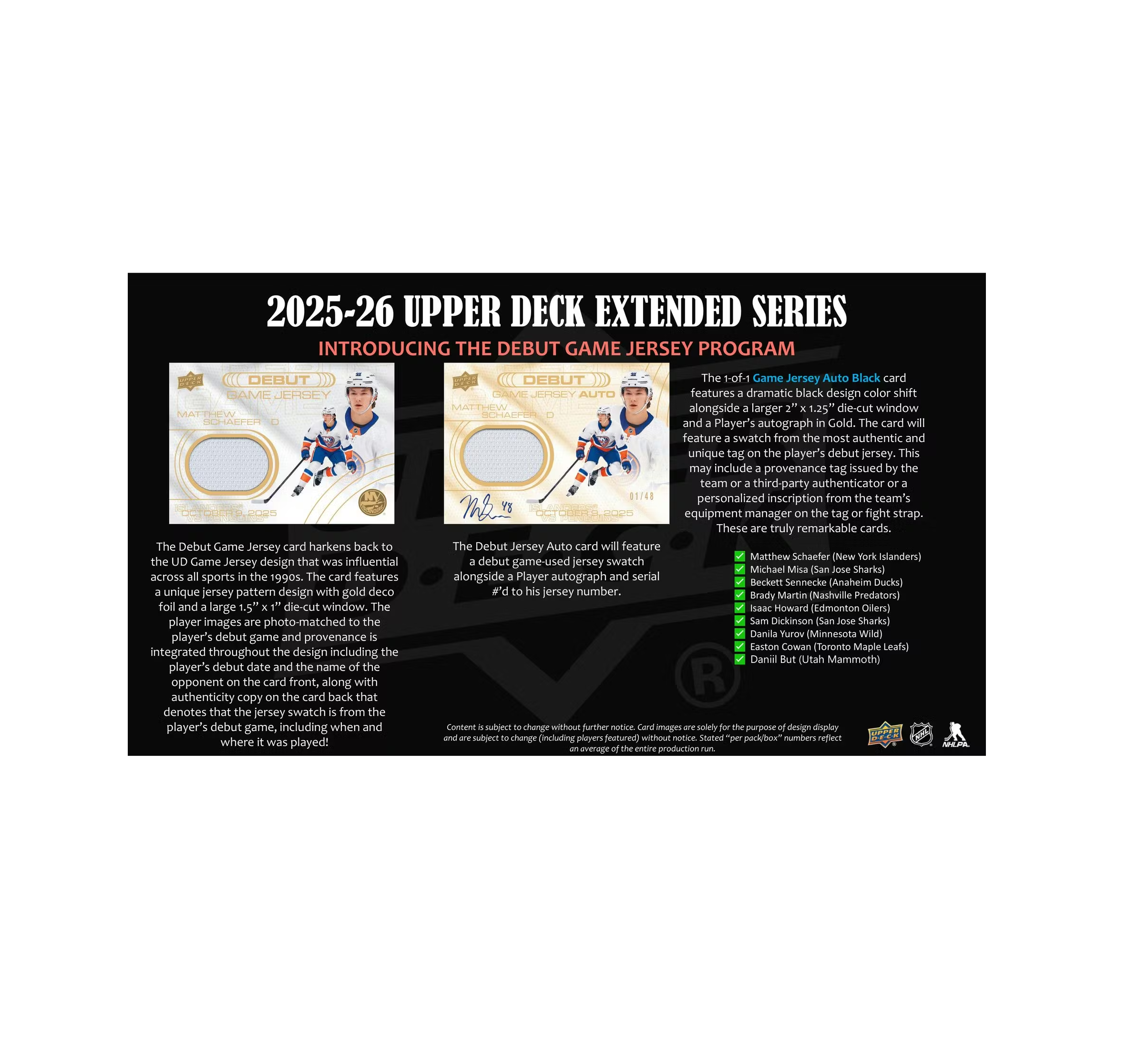 2025-26 Upper Deck Extended Series Hockey Blaster 20-Box Case