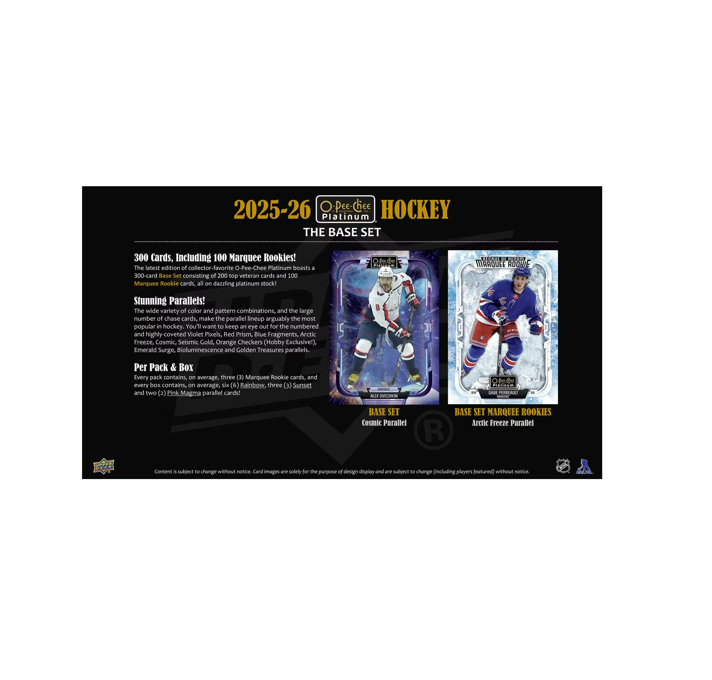 2025-26 Upper Deck O-Pee-Chee Platinum Hockey Hobby Box