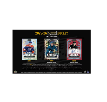 2025-26 Upper Deck O-Pee-Chee Platinum Hockey Hobby Box