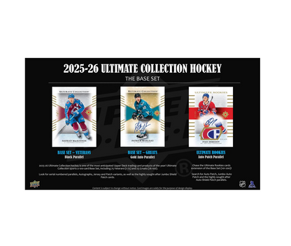 2025-26 Upper Deck Ultimate Collection Hockey Hobby Box