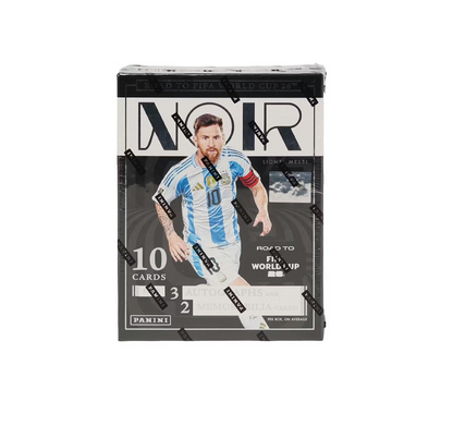 2025-26 Panini Noir Road to FIFA World Cup Soccer Hobby 3-Box Case