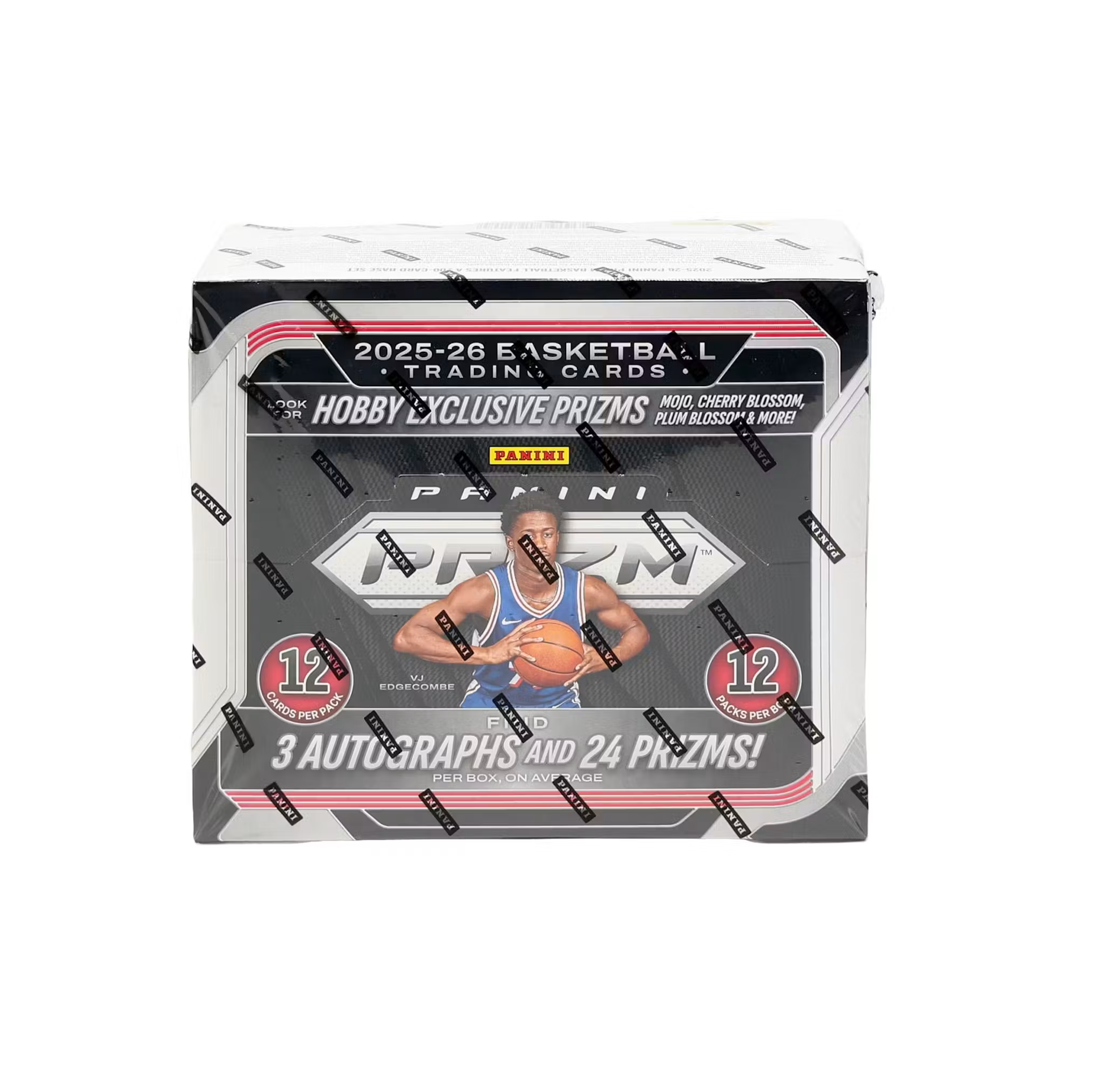 2025-26 Panini Prizm Basketball Hobby 12-Box Case