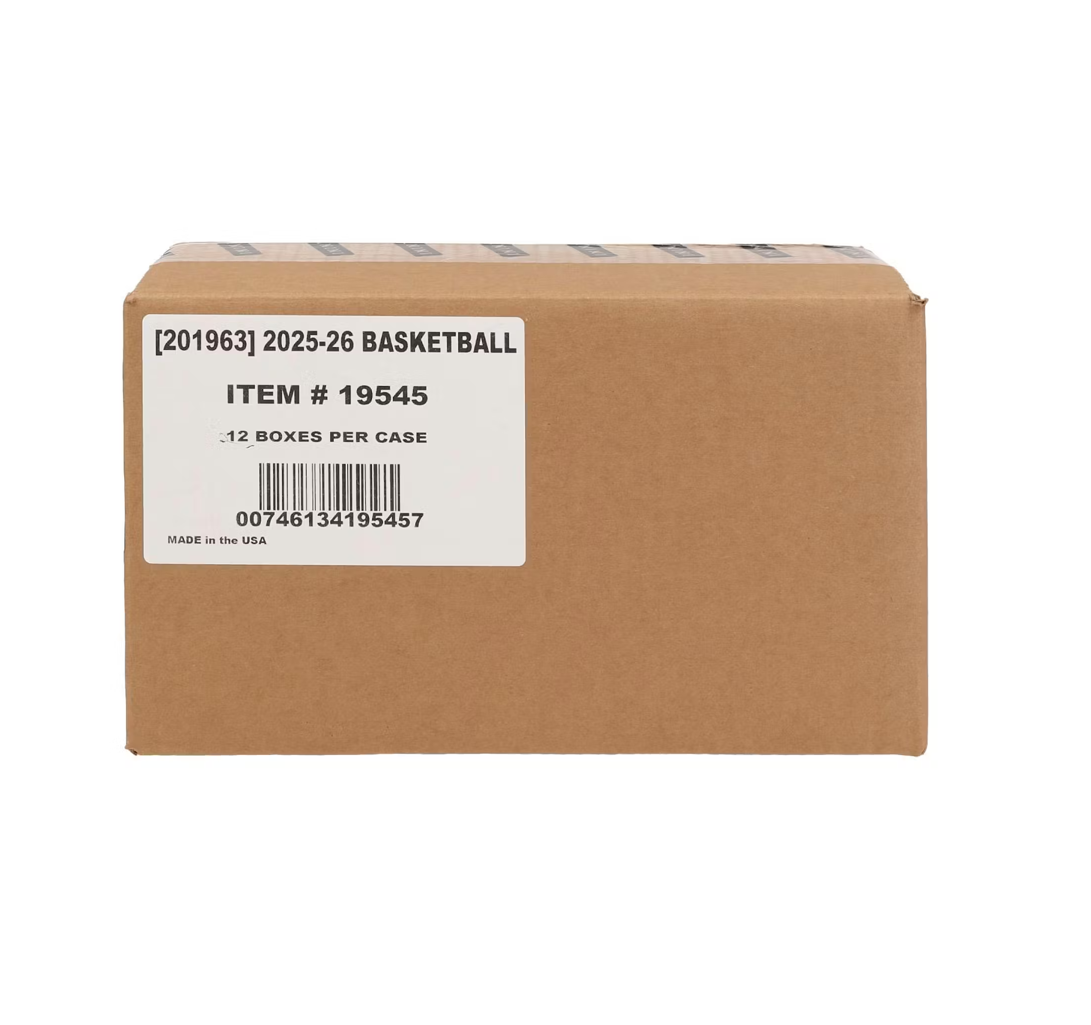 2025-26 Panini Select EuroLeague Basketball Hobby 12-Box Case