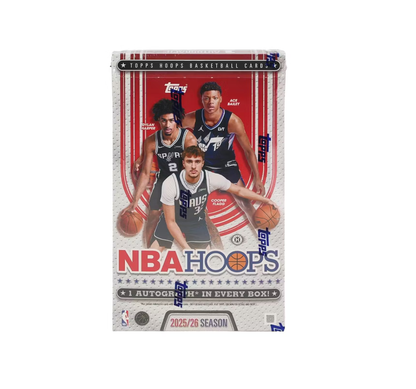 2025-26 Topps NBA Hoops Basketball Hobby 12-Box Case