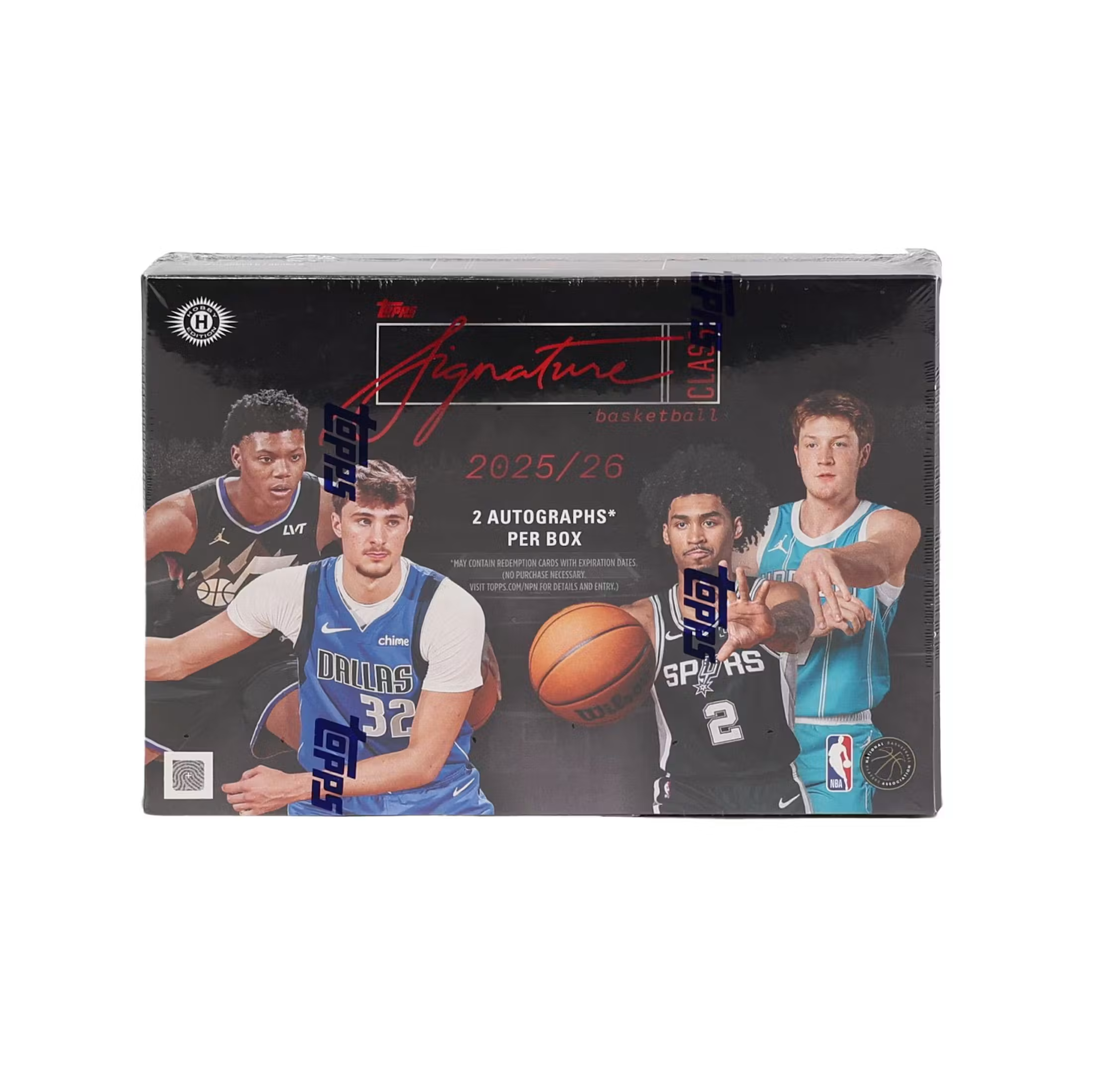 2025-26 Topps Signature Class Basketball Hobby 12-Box Case