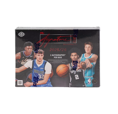 2025-26 Topps Signature Class Basketball Hobby 12-Box Case