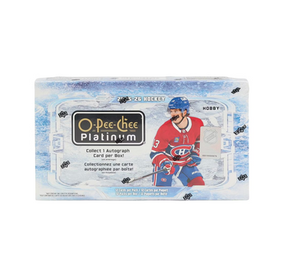 2025-26 Upper Deck O-Pee-Chee Platinum Hockey Hobby Box