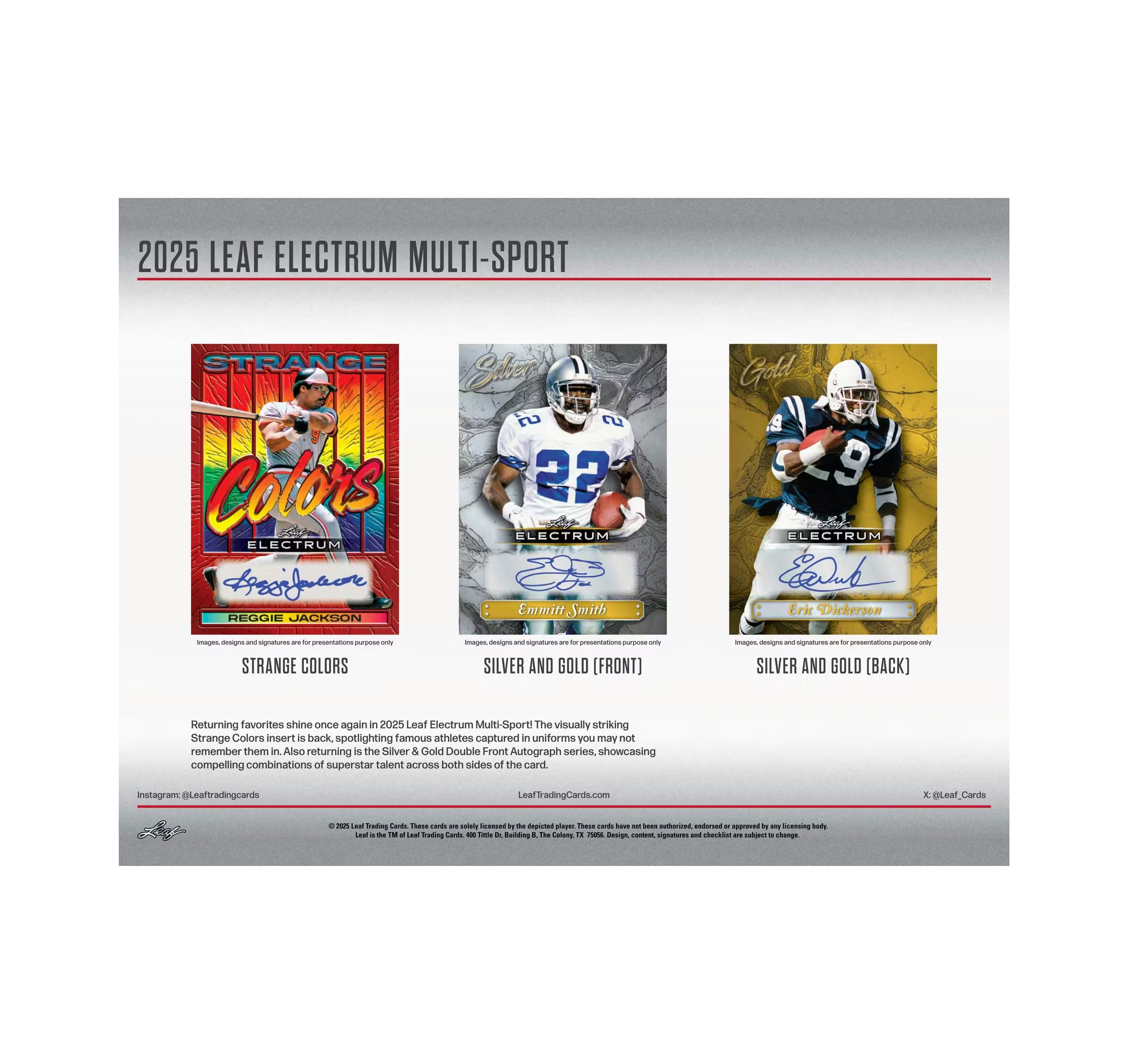 2025 Leaf Electrum Multisport Hobby Box