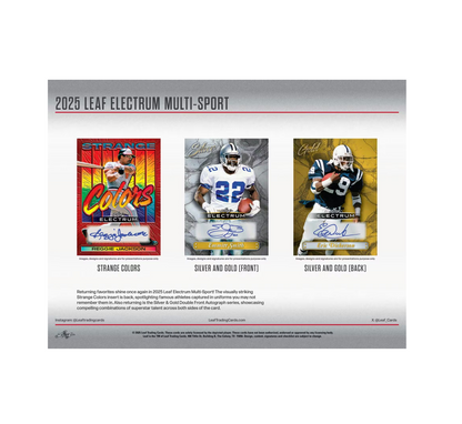 2025 Leaf Electrum Multisport Hobby Box