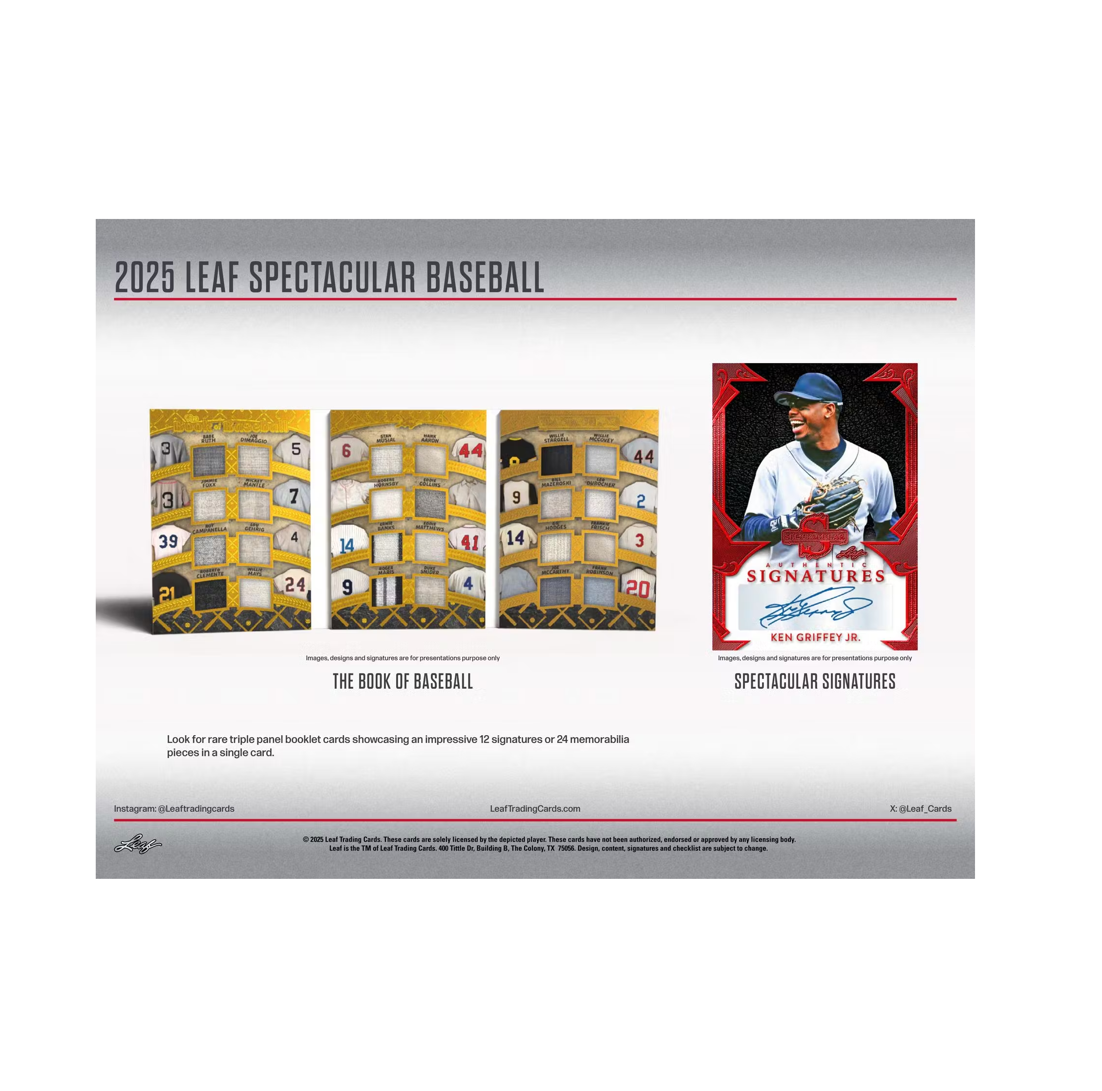 2025 Leaf Spectacular Baseball Box