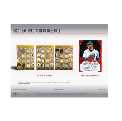 2025 Leaf Spectacular Baseball Box