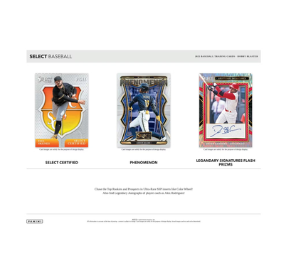 2025 Panini Select Baseball Hobby Blaster 20-Box Case (Green Flash Parallels!)