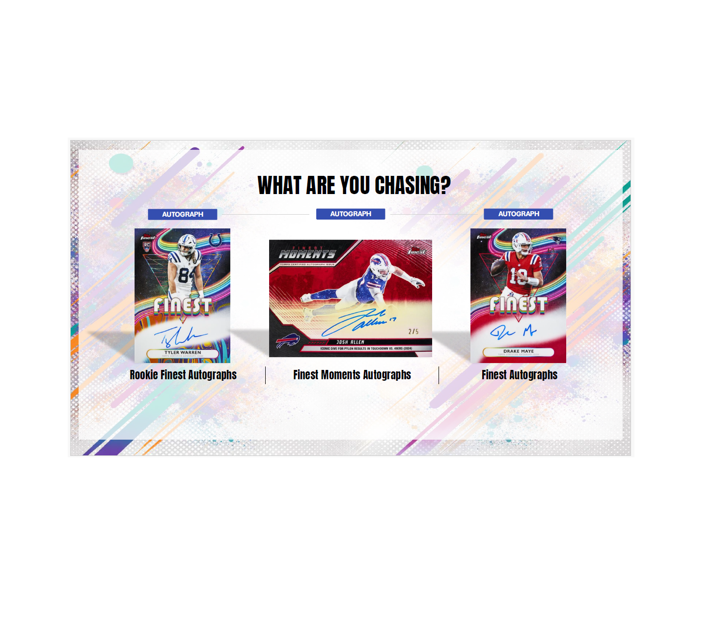 2025 Topps Finest Football Delight Box