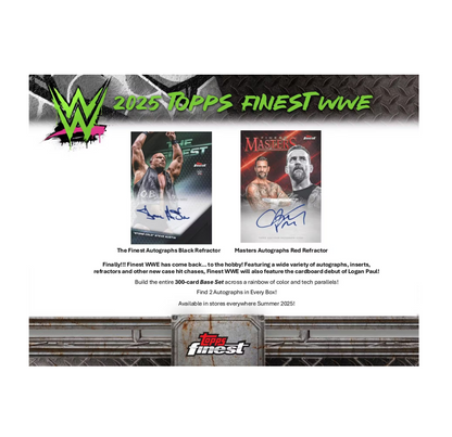 2025 Topps Finest WWE Hobby Box