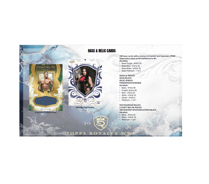 2025 Topps Royalty WWE Wrestling Hobby Box