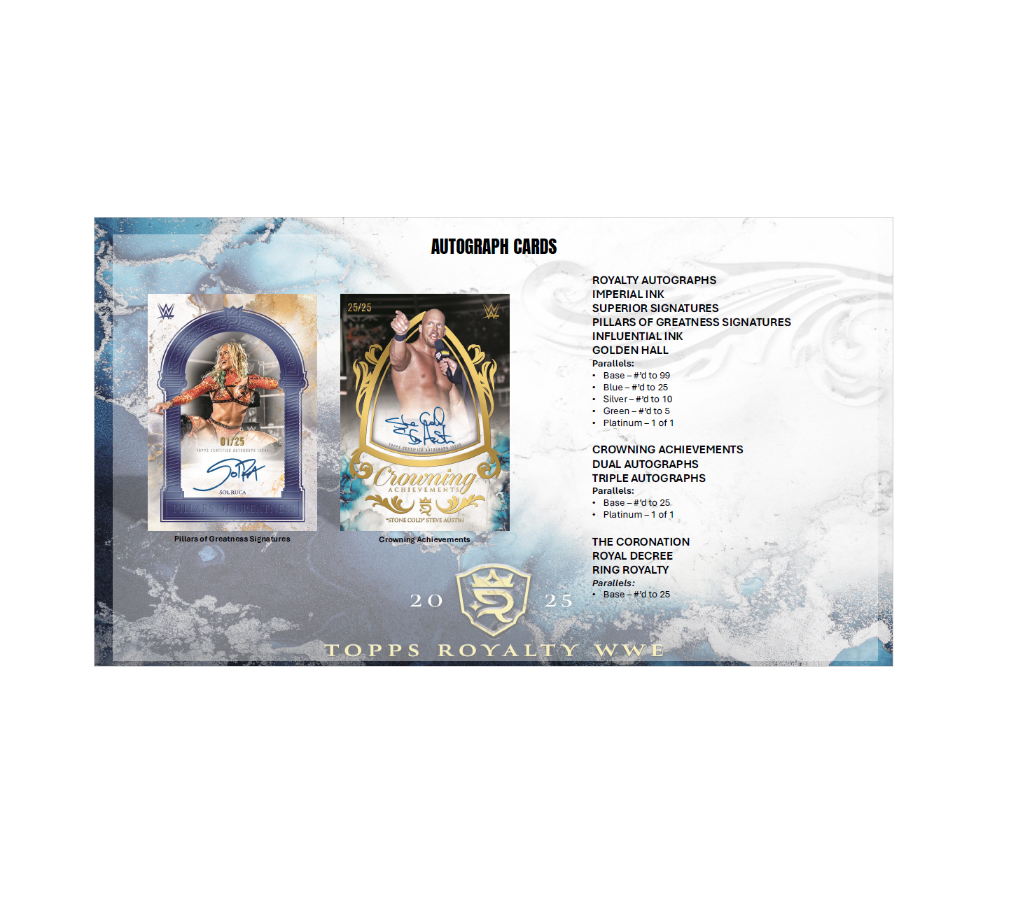 2025 Topps Royalty WWE Wrestling Hobby Box
