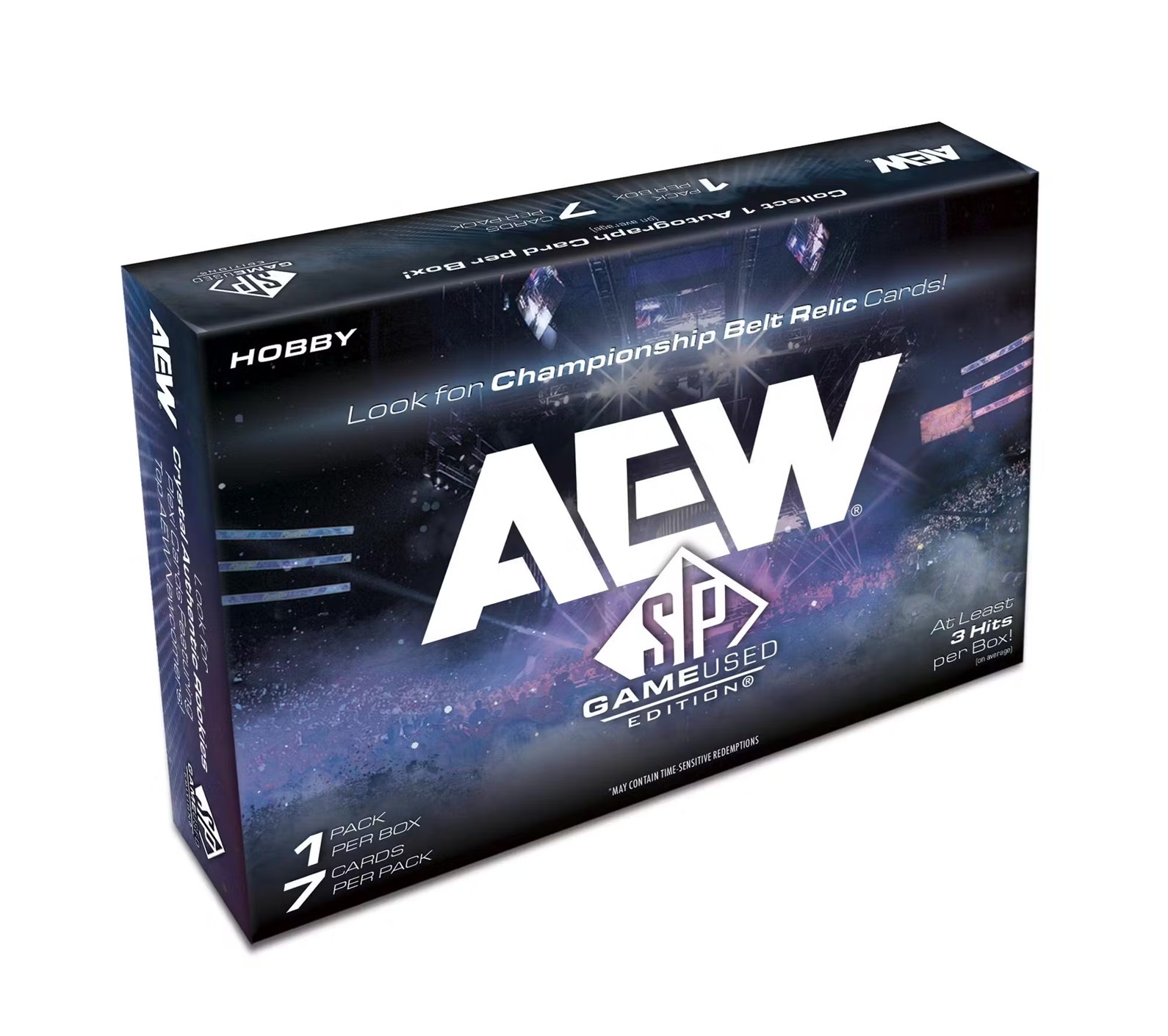 2025 Upper Deck AEW SP Game Used Wrestling Hobby 18-Box Case