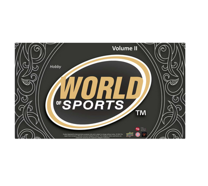 2025 Upper Deck World of Sports Volume 2 Hobby 12-Box Case