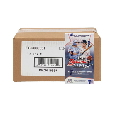 2025 Bowman's Best Baseball Hobby 8-Box Case