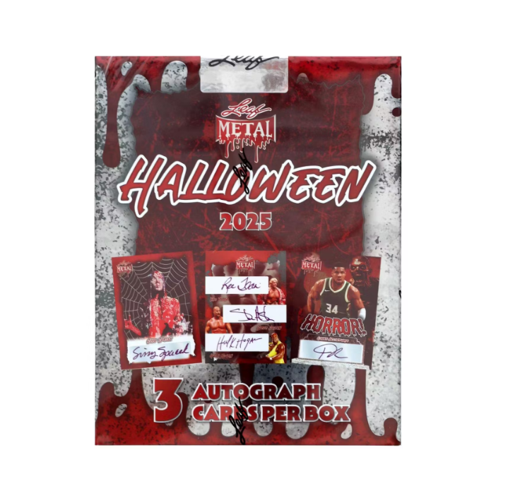 2025 Leaf Metal Halloween Hobby 10-Box Case
