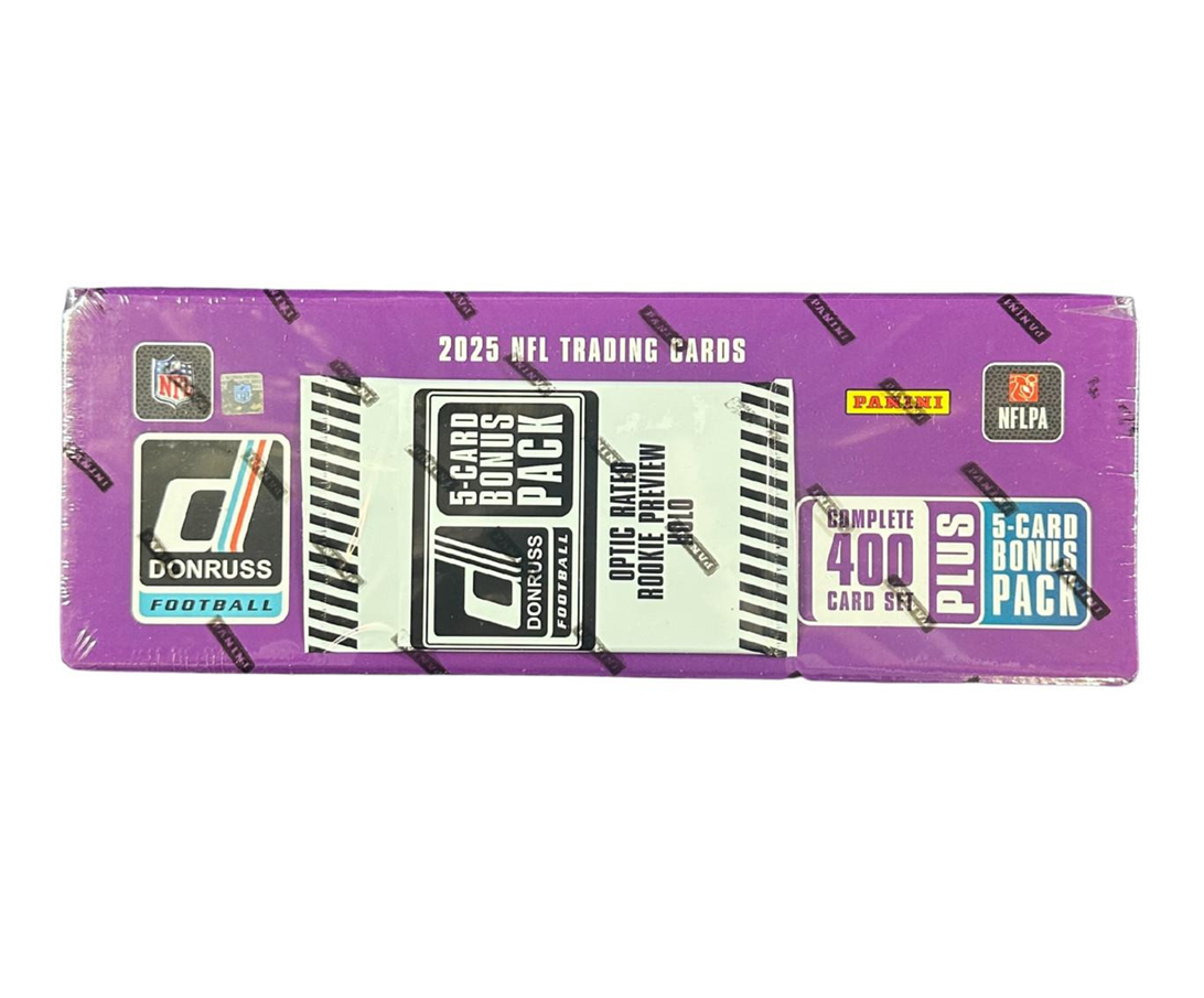 2025 Panini Donruss Football Hobby Factory 8-Set Case