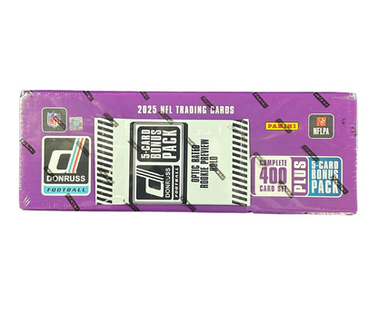 2025 Panini Donruss Football Hobby Factory 8-Set Case