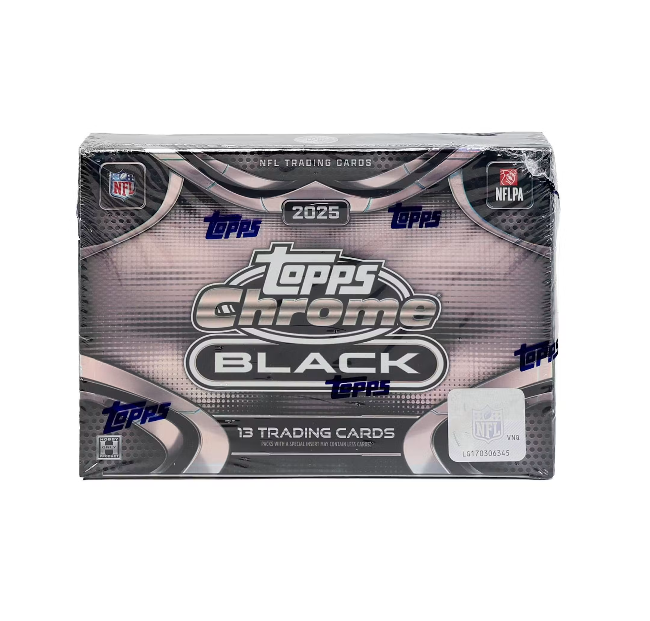 2025 Topps Chrome Black Football Hobby Box