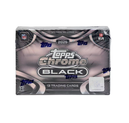2025 Topps Chrome Black Football Hobby Box