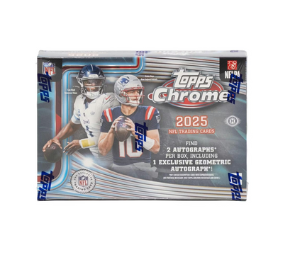2025 Topps Chrome Football Delight 6-Box Case