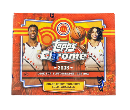 2025 Topps Chrome Mcdonald's All American Basketball Hobby 12-Box Case
