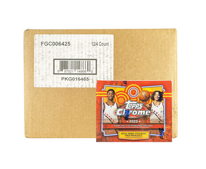 2025 Topps Chrome Mcdonald's All American Basketball Hobby 12-Box Case