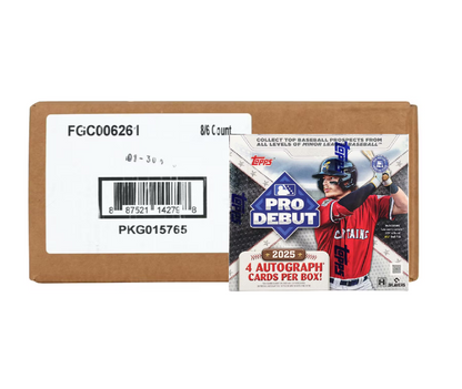 2025 Topps Pro Debut Baseball Hobby Jumbo 8-Box Case