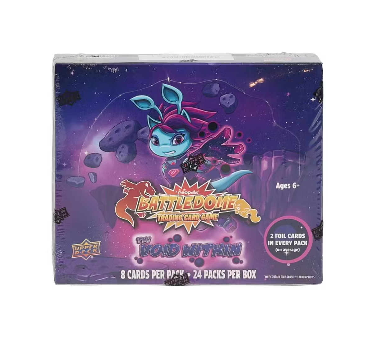 2025 Upper Deck Neopets Battledome The Void Within Booster 12-Box Case