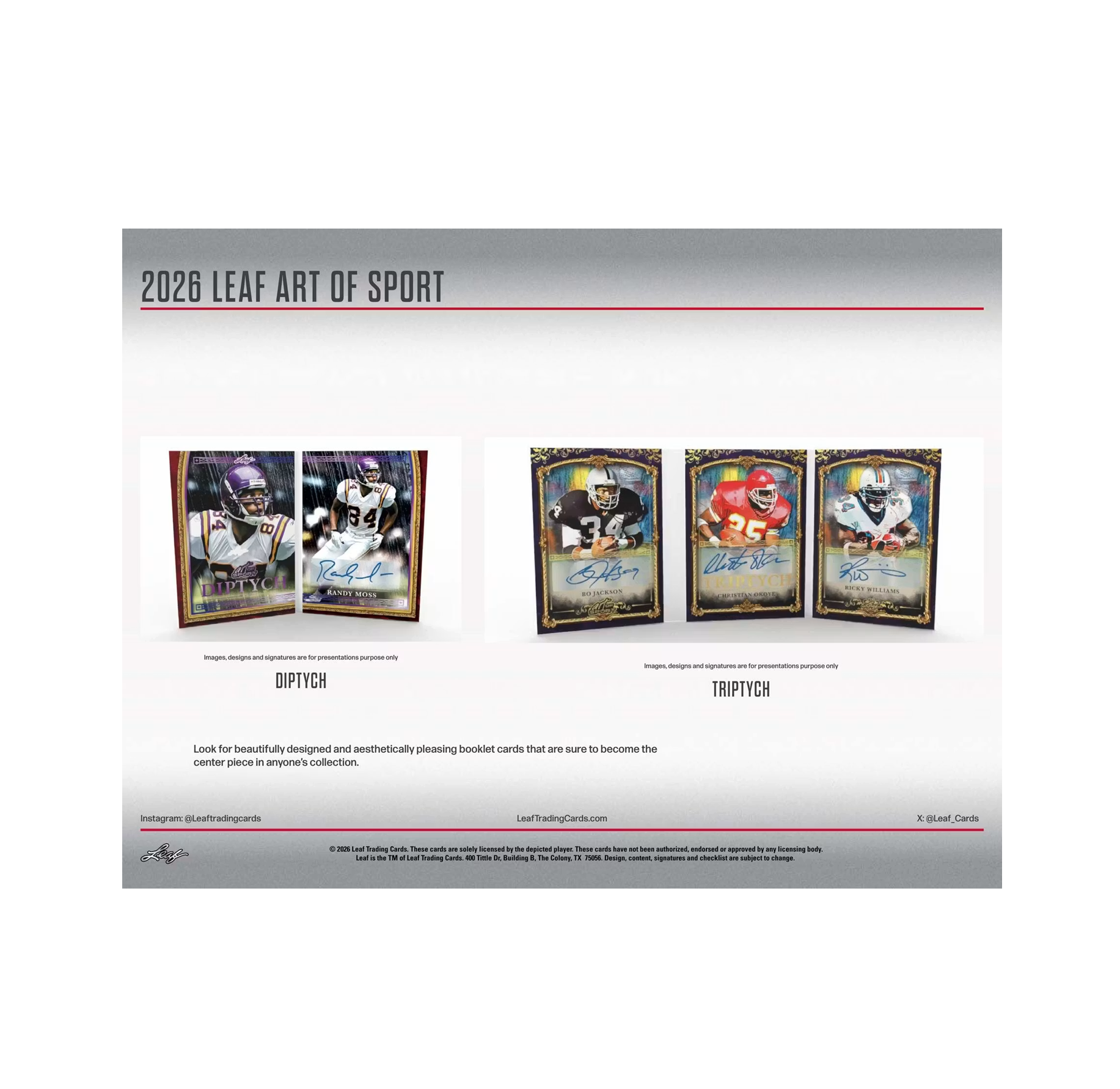 2026 Leaf Art of Sport Hobby Box