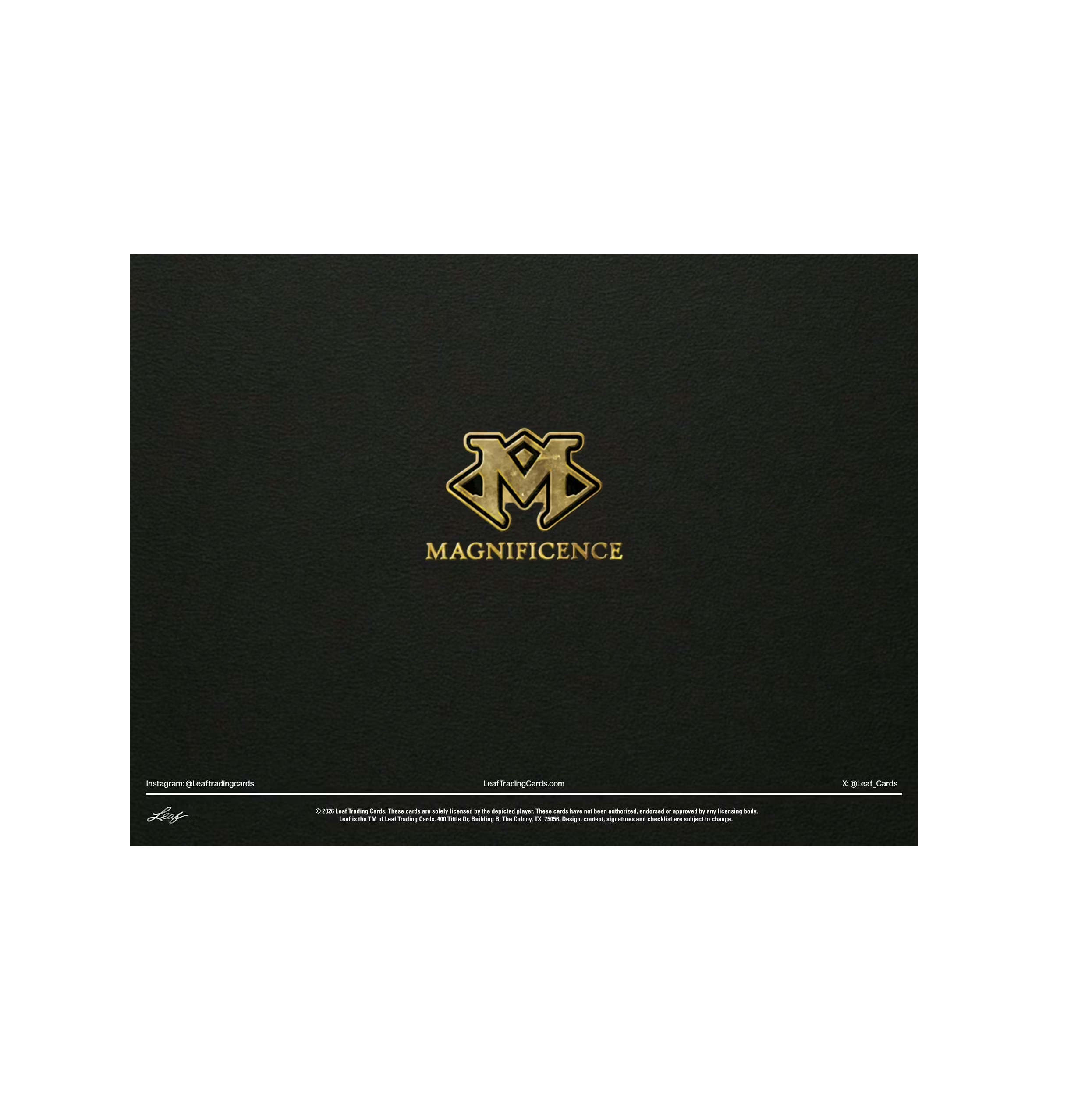 2026 Leaf Magnificence Multi-Sport Box