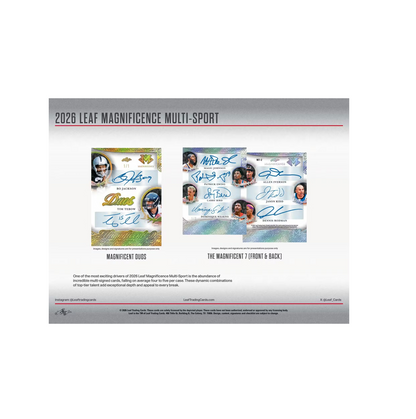 2026 Leaf Magnificence Multi-Sport Box