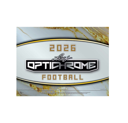 2026 Leaf Optichrome Football Hobby Jumbo Box