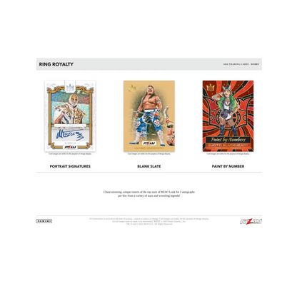 2026 Panini Ring Royalty Major League Wrestling Hobby 16-Box Case