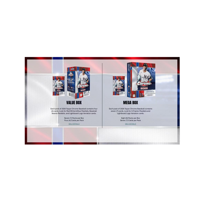 2026 Topps Chrome Baseball Hobby Box