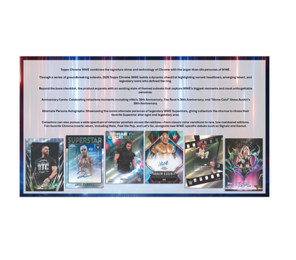 2026 Topps Chrome WWE Delight Box