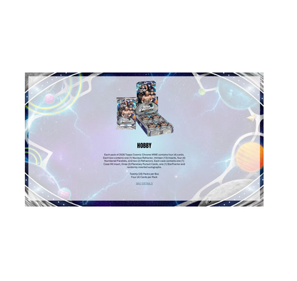 2026 Topps Cosmic Chrome WWE Wrestling Hobby Box