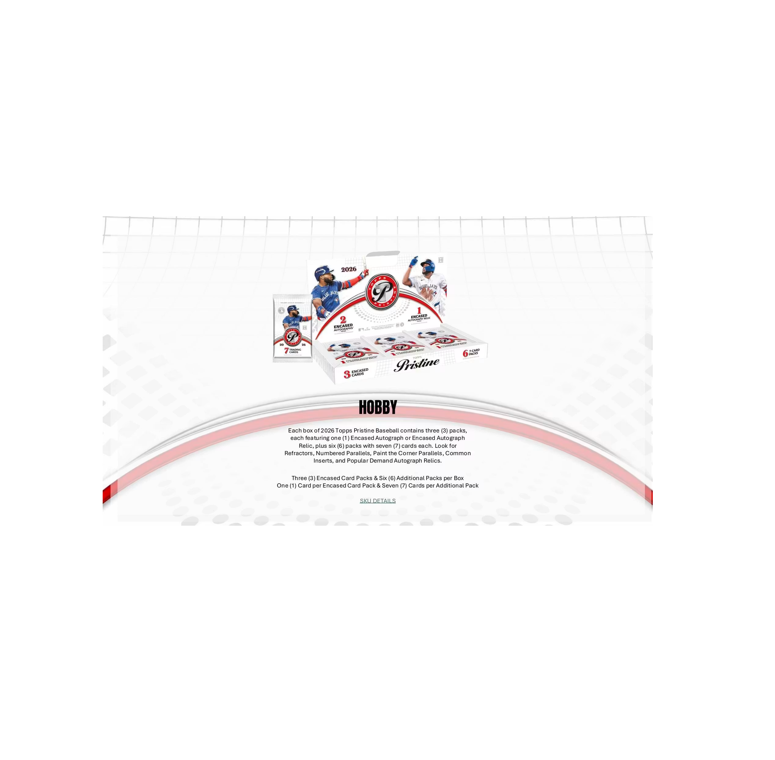 2026 Topps Pristine Baseball Hobby Box