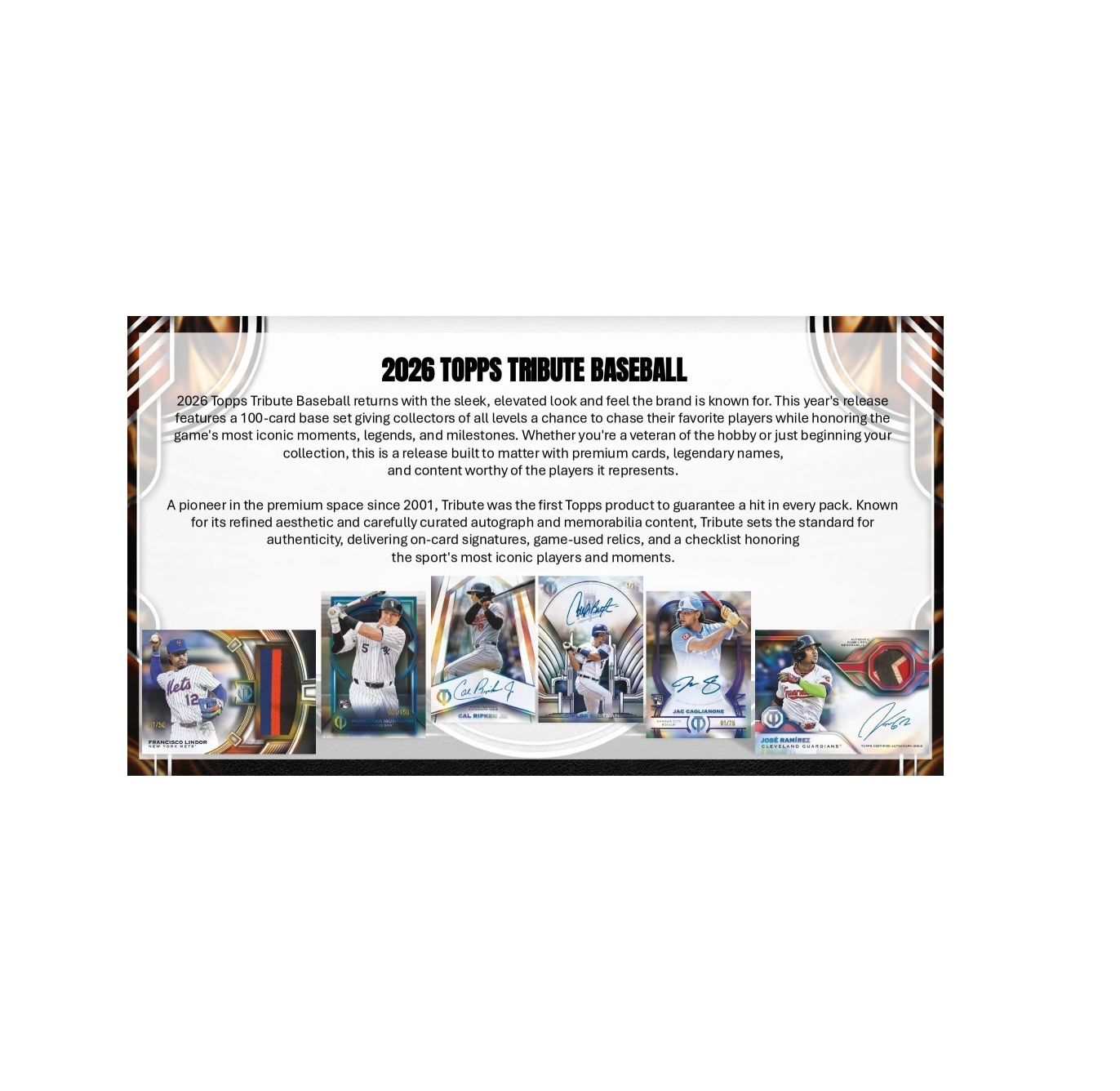 2026 Topps Tribute Baseball Hobby Box