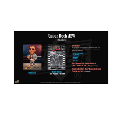 2026 Upper Deck AEW All Elite Wrestling Hobby 16-Box Case